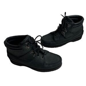Vasque VTG Men's Black Leather Lace Up Ankle Boots‎ 7518 Thunder Size 8M GTX